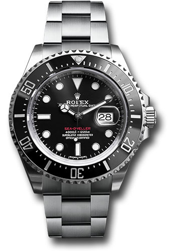 Rolex Sea-Dweller 43 Watch - Black Dial