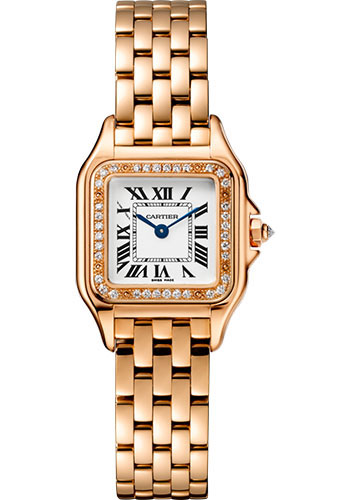 Cartier Panthere de Cartier Watch - 22 mm Pink Gold Diamond Case