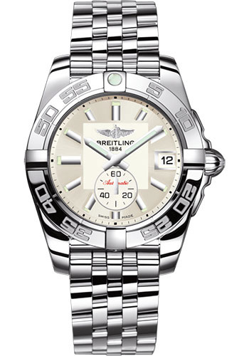 Breitling Galactic 36 Automatic Watch - Steel - Silver Dial - Steel Bracelet