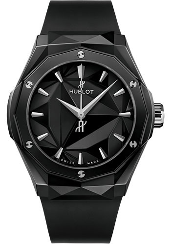 Hublot Classic Fusion Orlinski Black Magic Watch - 40 mm - Black Ceramic Dial - Black Smooth Rubber Strap
