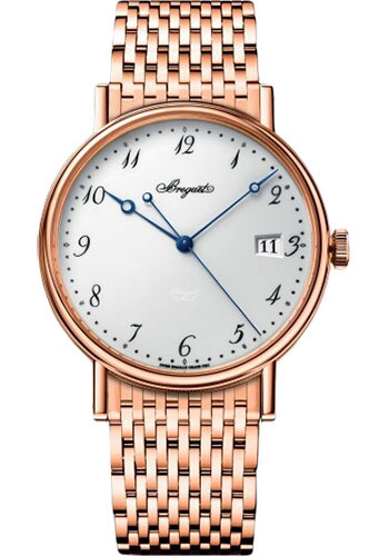 Breguet Classique 5177 - Rose Gold Case - White Enamel Dial - Bracelet